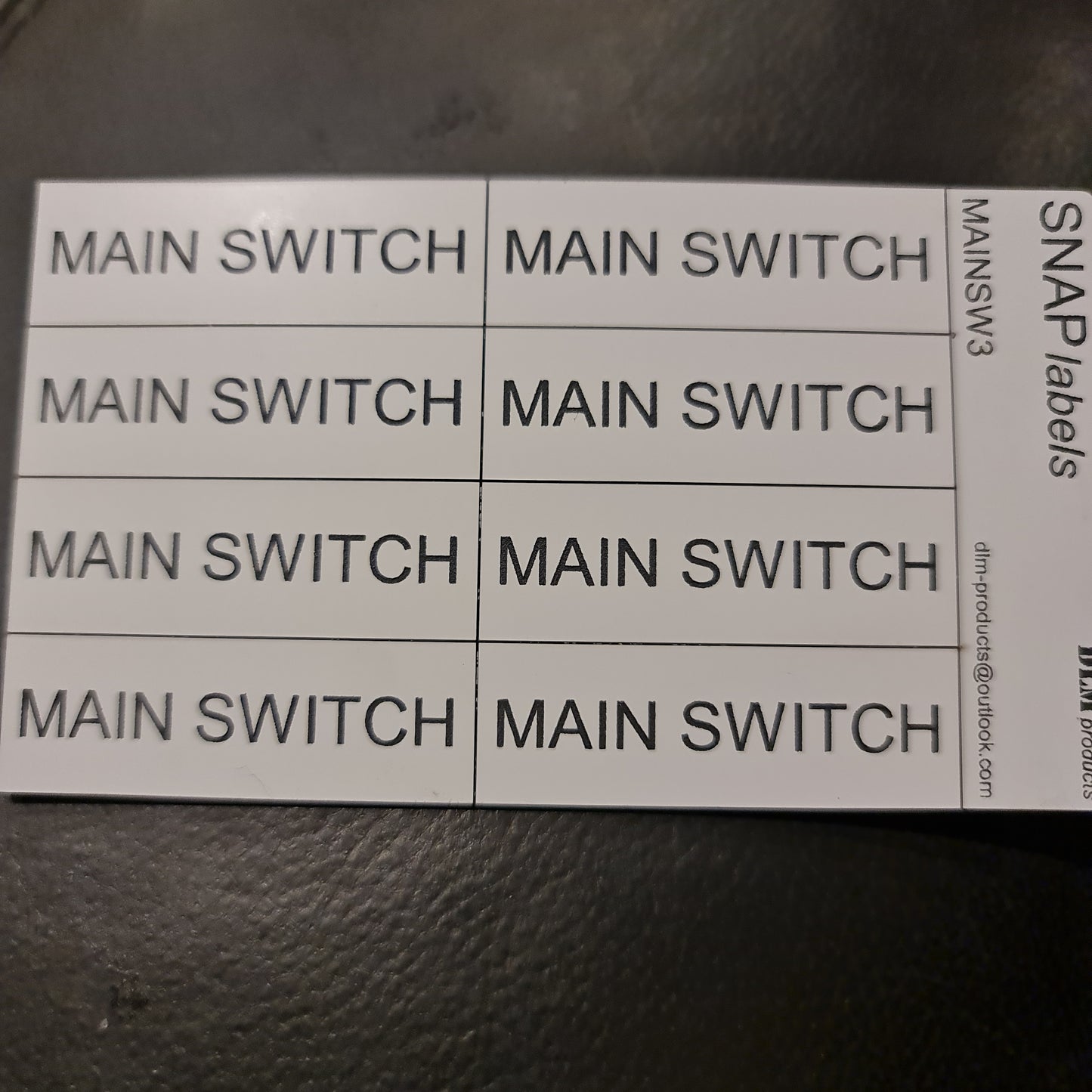 3 phase main switch