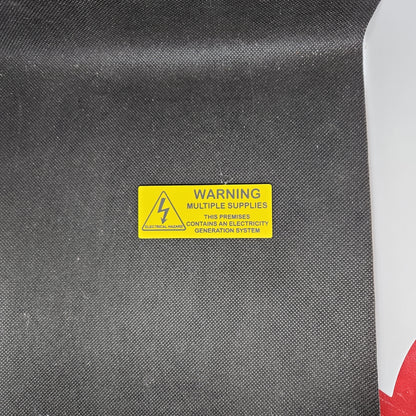 Generator Change over switch label kit 1 phase - GC1