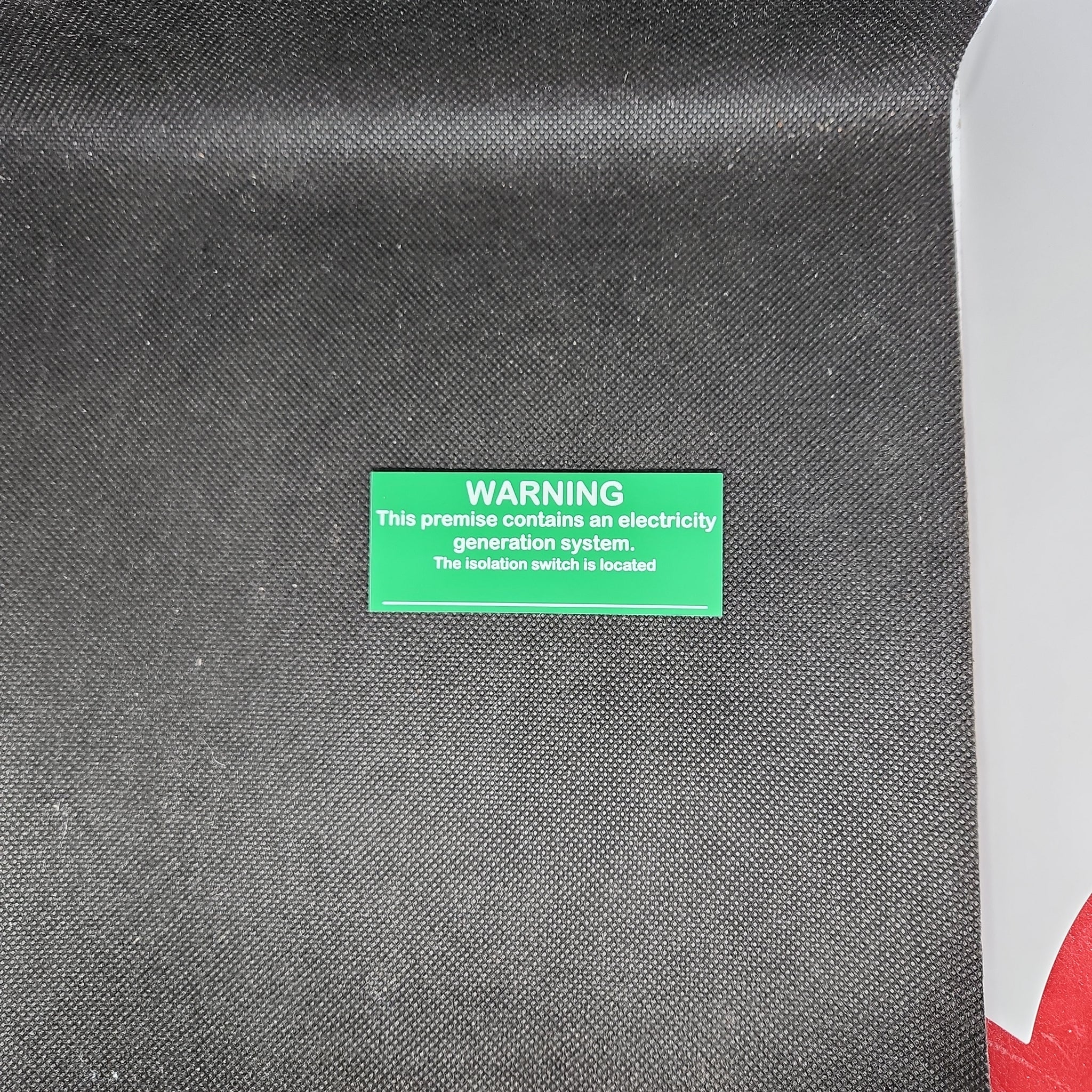 Generator Change over switch label kit 1 phase - GC1 – DLM products